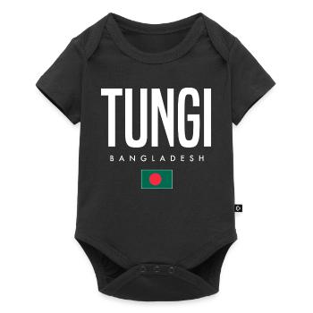 Tungi Bangladesh - Body à manches courtes Premium Bébé - noir - Devant