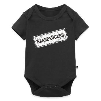 Conception du logo de la ville de Sarrebruck - Body à manches courtes Premium Bébé - noir - Devant