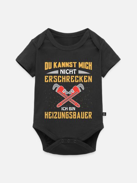 Heizungsbauer Heizungsbau - Baby Premium Kurzarmbody - Schwarz