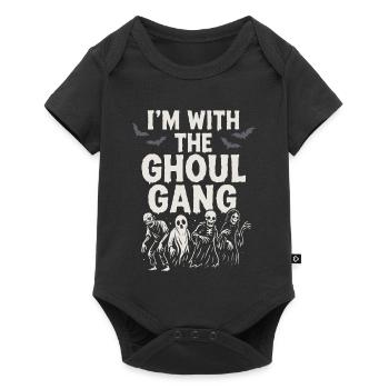 I’m With The Ghoul Gang, Halloween outfit - Baby Premium short-sleeve bodysuit - black - Front