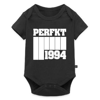 Einzigartig 1994 - Baby Premium Kurzarmbody - Schwarz - Vorne