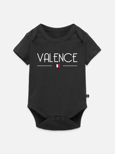 Valenz - Baby Premium Kurzarmbody - Schwarz