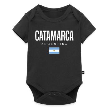 Catamarca Argentinien Argentinier - Baby Premium Kurzarmbody - Schwarz - Vorne