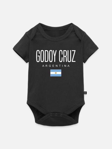 Godoy Cruz Argentinien Argentinier - Baby Premium Kurzarmbody - Schwarz