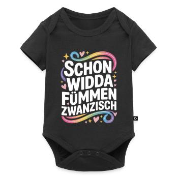 Already Widda Fümmen Zwanzisch 50th birthday - Baby Premium short-sleeve bodysuit - black - Front
