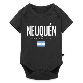 Neuquén Argentinien Argentinier - Baby Premium Kurzarmbody - Schwarz - Vorne