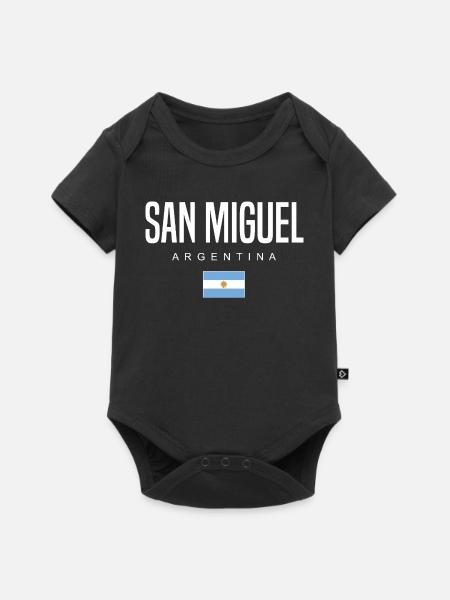 San Miguel Argentinien Argentinier - Baby Premium Kurzarmbody - Schwarz