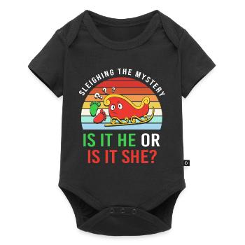 Dad-to-be, fathers-to-be, Christmas - Baby Premium short-sleeve bodysuit - black - Front