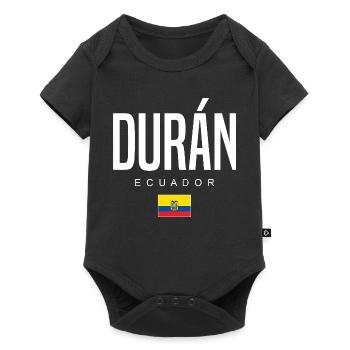 Durán Équateur Équatorien - Body à manches courtes Premium Bébé - noir - Devant