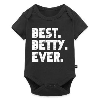 Meilleur cadeau Betty de tous les temps - Body à manches courtes Premium Bébé - noir - Devant