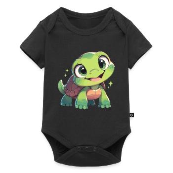 Tortoises Tortoise - Baby Premium short-sleeve bodysuit - black - Front