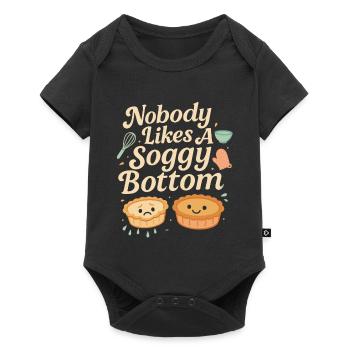 On n’est jamais trop vieux pour jouer dans la terre battue - Body à manches courtes Premium Bébé - noir - Devant