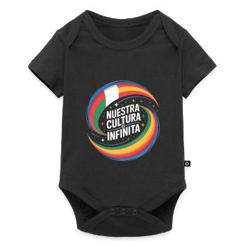 Nuestra Cultura Es Infinita Latino Diversity - Baby Premium short-sleeve bodysuit - black - Front
