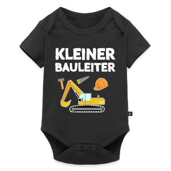 Petit Superviseur de Construction Enfants Design - Body à manches courtes Premium Bébé - noir - Devant