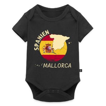 Majorca - Baby Premium short-sleeve bodysuit - black - Front