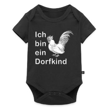I'm a village kid - Baby Premium short-sleeve bodysuit - black - Front