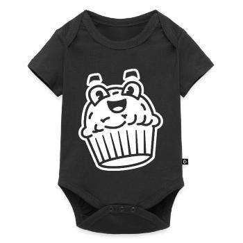 Cupcake Kawaii – Cute & cute for every party - Baby Premium short-sleeve bodysuit - black - Front