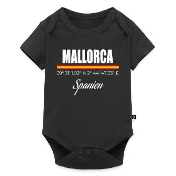 Majorca - Baby Premium short-sleeve bodysuit - black - Front
