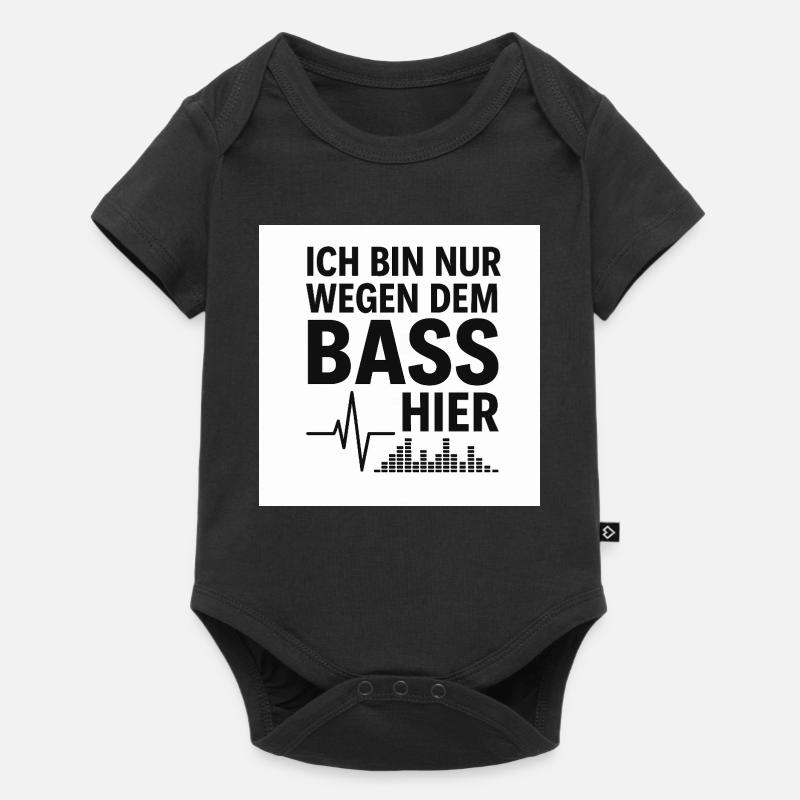 0A809AD4-E7DF-4CF1-9575-0EAF255C91D6 - Baby Premium Kurzarmbody - Schwarz
