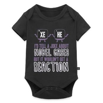Chimie Chimiste Professeur de chimie Drôle de science - Body à manches courtes Premium Bébé - noir - Devant