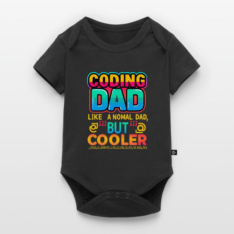 Coding Dad Cooler, Programmer  Baby Premium short-sleeve bodysuit