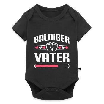 Dad-to-be SOON-TO-BE DAD Paternity Funny - Baby Premium short-sleeve bodysuit - black - Front