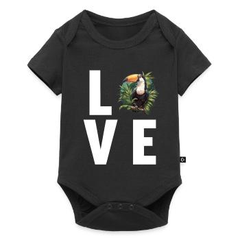 Toucans Toucan - Baby Premium short-sleeve bodysuit - black - Front