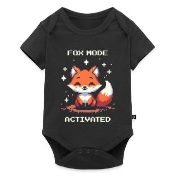 Fox Mode Enabled | Shifter - Baby Premium short-sleeve bodysuit - black - Front