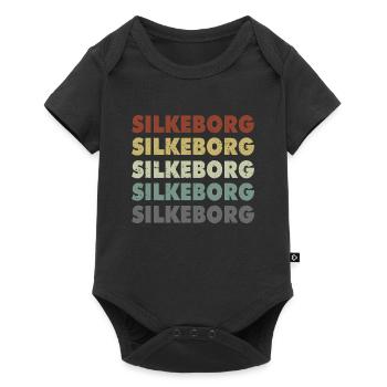 Silkeborg - Denmark - Denmark - Scandinavia - Baby Premium short-sleeve bodysuit - black - Front