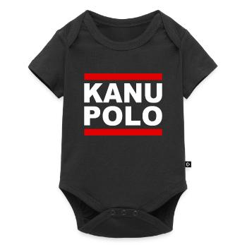 Canoe Polo - Canoe Polo - Paddling - Paddle - Sport - Baby Premium short-sleeve bodysuit - black - Front