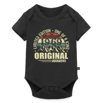 Birthday November 1969 - Baby Premium short-sleeve bodysuit - black - Front