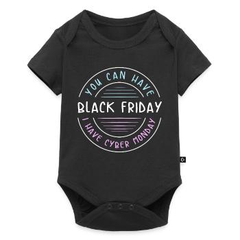 Virée shopping du Cyber Monday - Body à manches courtes Premium Bébé - noir - Devant
