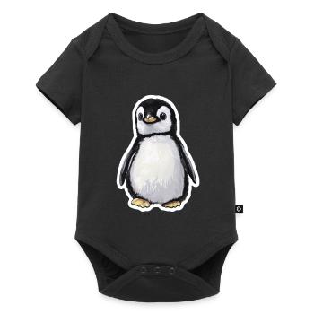 Pingouin - Body à manches courtes Premium Bébé - noir - Devant