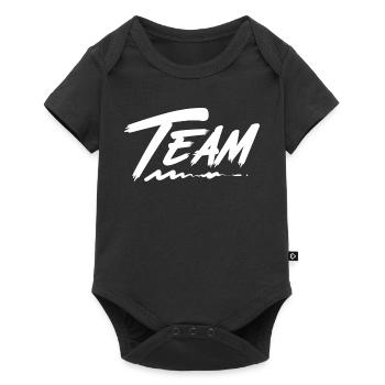 Équipe - Body à manches courtes Premium Bébé - noir - Devant