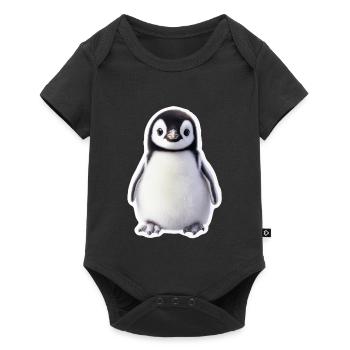 Pingouin - Body à manches courtes Premium Bébé - noir - Devant