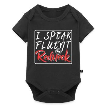 I Speak Fluent Redneck Funny Country Humor - Baby Premium Kurzarmbody - Schwarz - Vorne