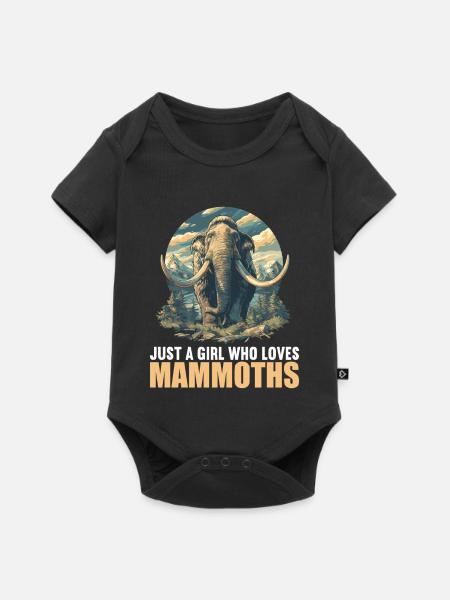 Mammuts Mammut - Baby Premium Kurzarmbody - Schwarz