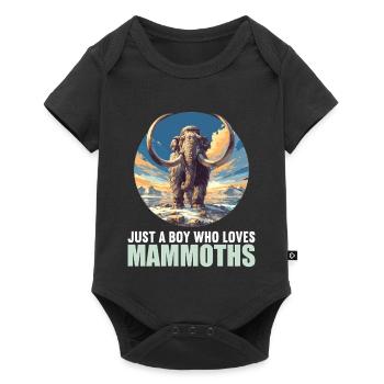 Mammoths Mammoth - Baby Premium short-sleeve bodysuit - black - Front