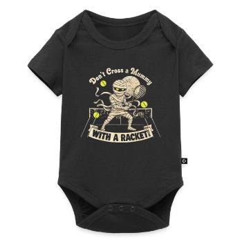 Tennis Halloween Hoodie Shirt Mug - Baby Premium short-sleeve bodysuit - black - Front