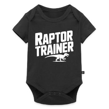 Entraîneur Raptor - Body à manches courtes Premium Bébé - noir - Devant