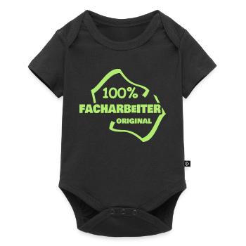 Occupation: Skilled worker - Baby Premium short-sleeve bodysuit - black - Front