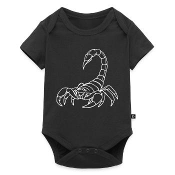 Scorpio Zodiac T-shirt Gift - Baby Premium short-sleeve bodysuit - black - Front