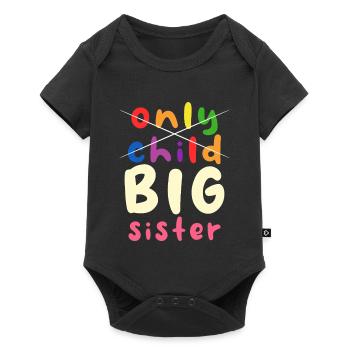 Grande Soeur Pride Design - Body à manches courtes Premium Bébé - noir - Devant
