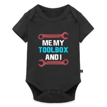 Mechanical Engineering Mechanical Engineer - Baby Premium short-sleeve bodysuit - black - Front