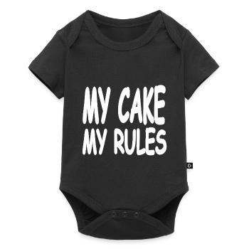 Gâteau - Body à manches courtes Premium Bébé - noir - Devant