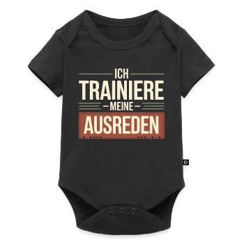 Je forme mes excuses | Drôle de dicton - Body à manches courtes Premium Bébé - noir - Devant