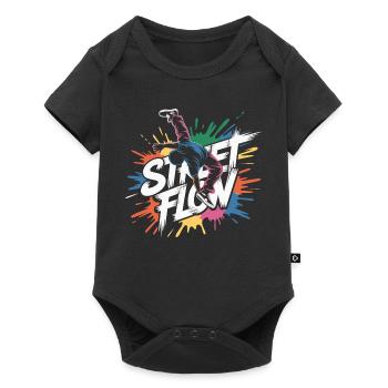 Streetdance Beat – Urban DJ Music Design - Baby Premium short-sleeve bodysuit - black - Front