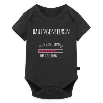 Civil Engineering Profession Education Civil Engineer - Baby Premium short-sleeve bodysuit - black - Front