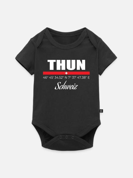 Thun - Baby Premium Kurzarmbody - Schwarz