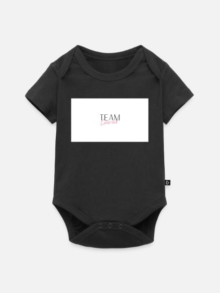 Team Conrad - Baby Premium Kurzarmbody - Schwarz